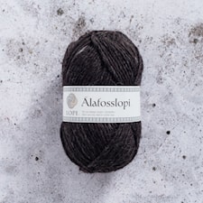 Álafosslopi Garn Ull 100 g Black Sheep Heather Istex (0052)