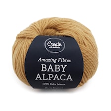 Adlibris Baby Alpaca, 50 g, Dusty Mustard A261