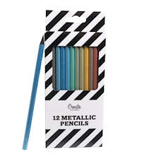 Färgpennor Adlibris Metallic 12-pack