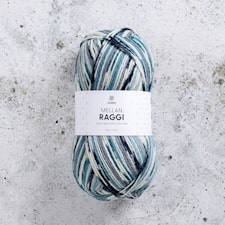 Mellanraggi Garn Ullmix 100 g Bumper Boats 2458 Järbo