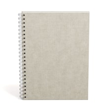 Anteckningsbok A4 Olinjerad Linen 90 Blad Bigso Box of Sweden