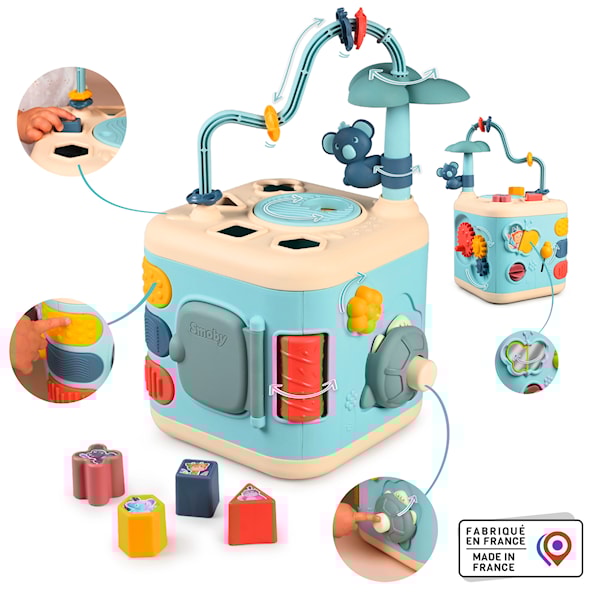 Smoby Little Smoby Explore Aktivitetskube -  Motoriske leker - Plast