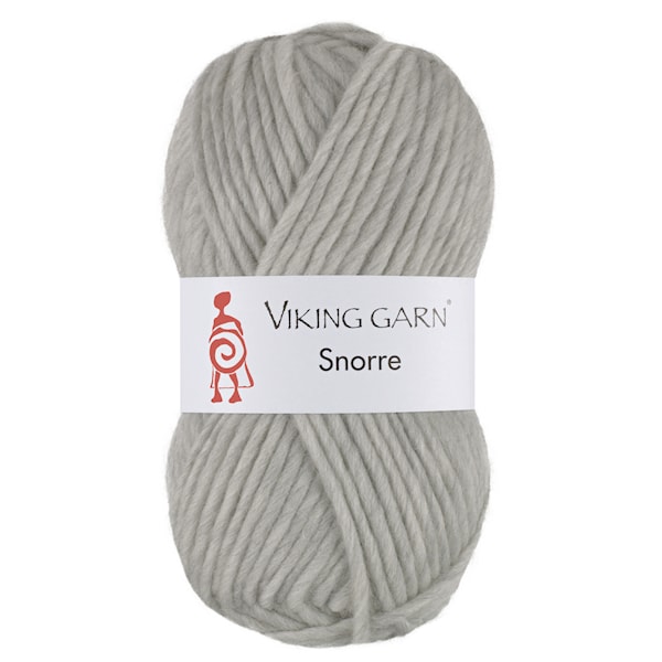 Snorre 100 g Perlegrå 212 Viking Garn