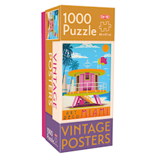 Pussel 1000 Bitar Vintage Miami, Tactic