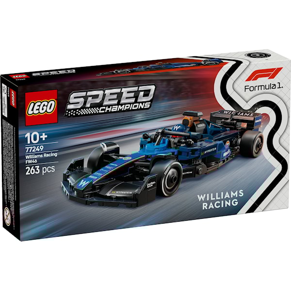 LEGO Speed Champions 77249 Williams Racing FW46 F1-racerbil -  Byggesett - Plast