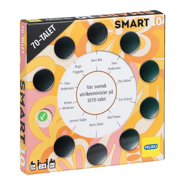 Smart10 Frågekort 70-Talet (SE)