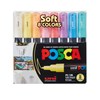 Posca Marker Set 8 kpl Soft Colors PC-1M Kärki 0,7-1,3 mm