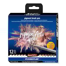 Sivellinkynä Pigmentti Muotokuvavärit 12-pack Staedtler