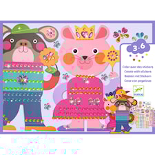 Dekorhobby Glitrende Mosaikksteiner 4 Ark Djeco