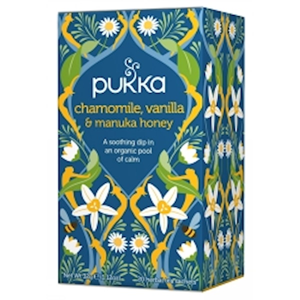 Pukka Te Chamomile Vanilla & Manuka Honey Tepåsar 20 st Ekologisk