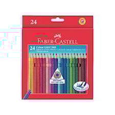 Faber-Castell Grip Fargeblyanter Akvarell 24 pakning