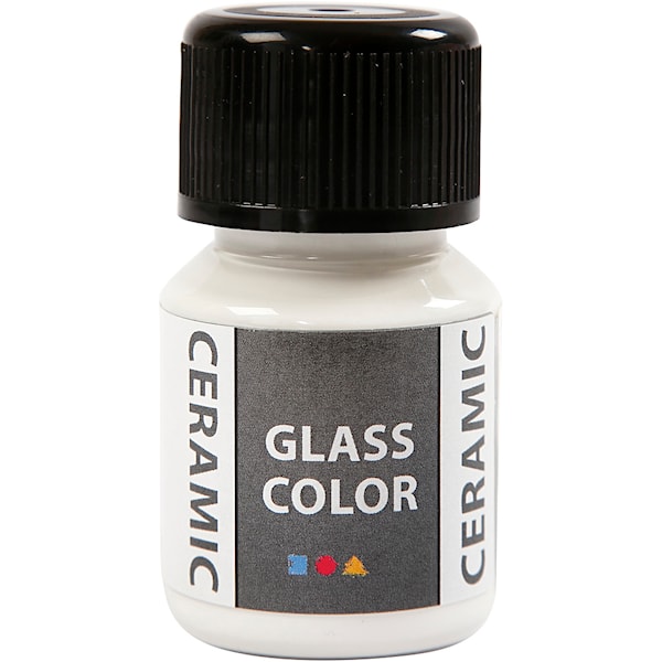 Ceramic-väri, 35 ml, valkoinen