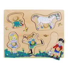 Peppi Pitkätossun Palapelit 5 Palaa, Micki