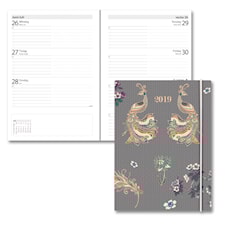Kalender 2019 Burde Senator A6, Paradis, påfågel