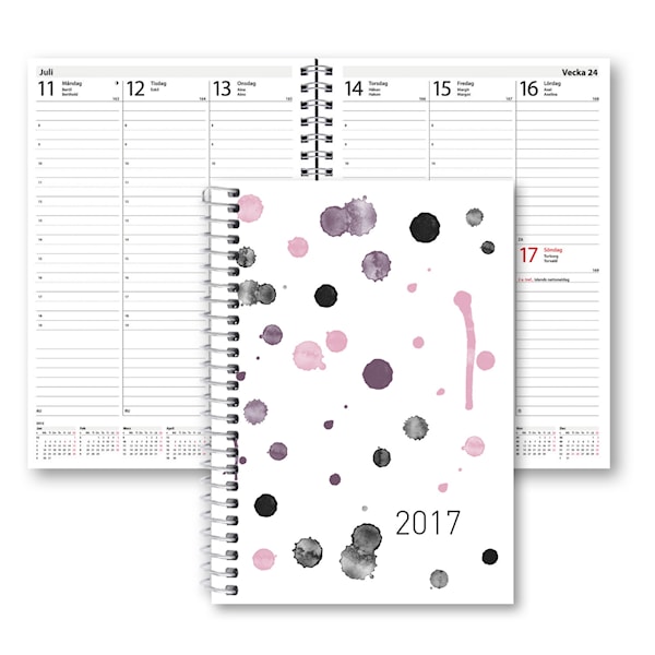 Kalender 2017 Weekly Velvet Kalender 2017 Weekly Velvet