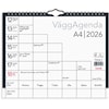 Väggkalender 2026 A4 Väggagenda Burde