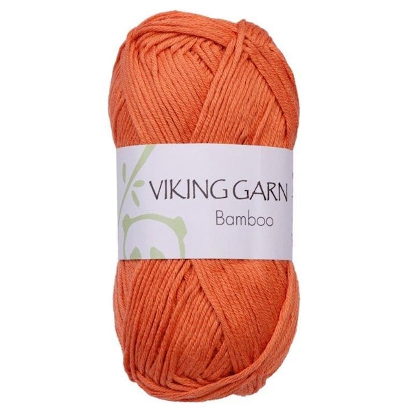 Viking of Norway Bamboo 50 gr Oransje 651