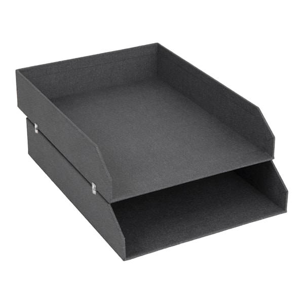 Brevkurv Stablebar Black 2-pakning Bigso Box of Sweden