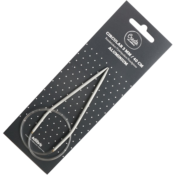 Rundpinner 3mm Aluminium 40cm