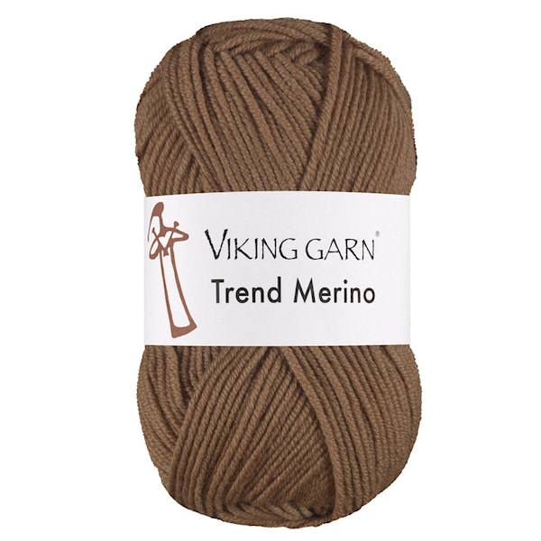 Trend Merino 50 g Hvit 400 Viking Garn