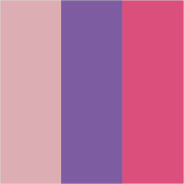 Creativ Company Plus Color Paint Pens - Fuchsia.Dusty Rose.Dark Lilac