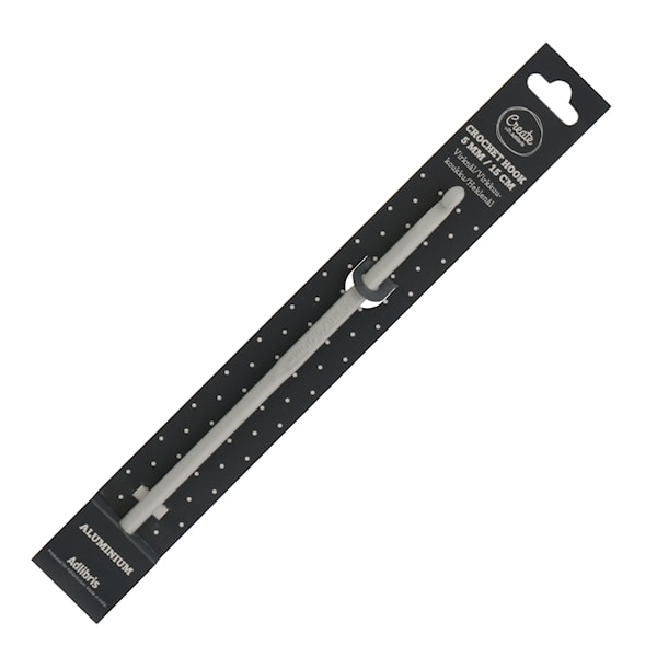 Virkkuukoukku 5mm Alumiini 15cm