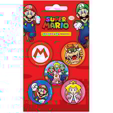 Suddgummi Super Mario 5-pack