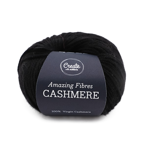 Adlibris Cashmere 25g Black A427