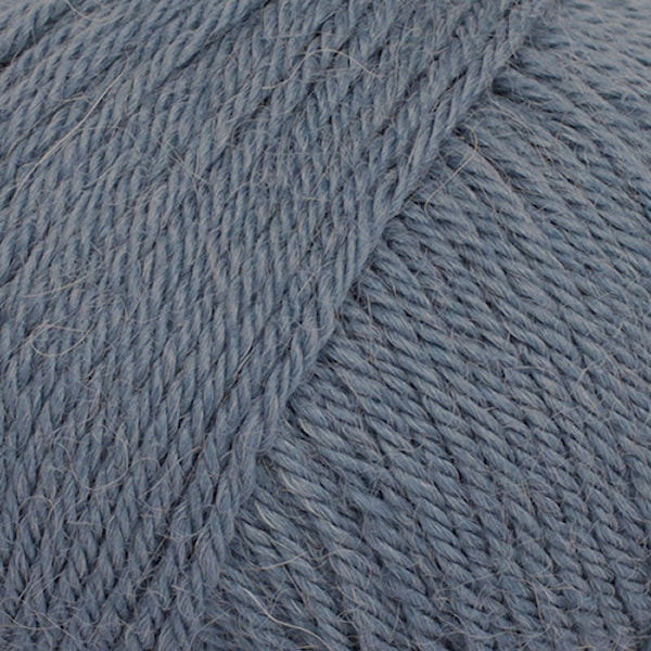 Drops, Puna Uni Colour, Garn, Alpakka, 50 g, Jeansblå 14