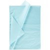 Silkepapir, 50x70 cm, 14 g, lys blå, 10 ark/ 1 pk.