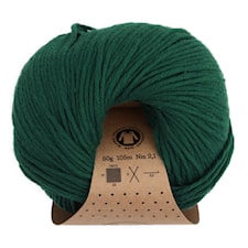 Adlibris Organic Cotton, 50 g, Pine Forest A411