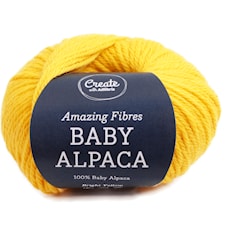 Adlibris Baby Alpaca, 50 g, Bright Yellow A262