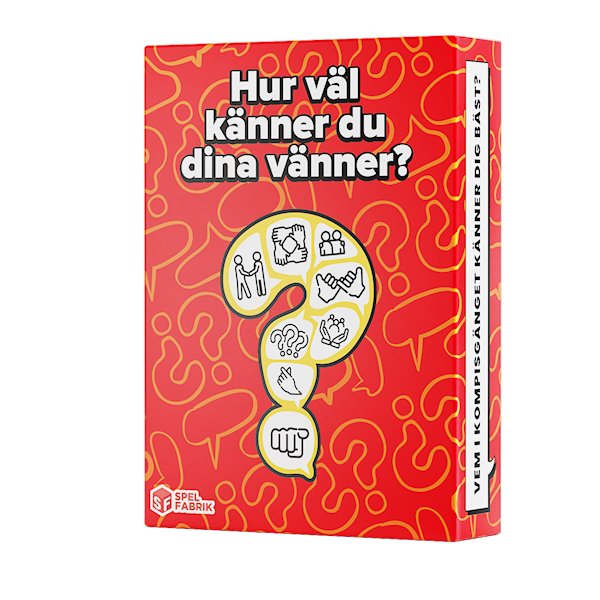 Spel Hur väl känner du dina vänner? (SE)