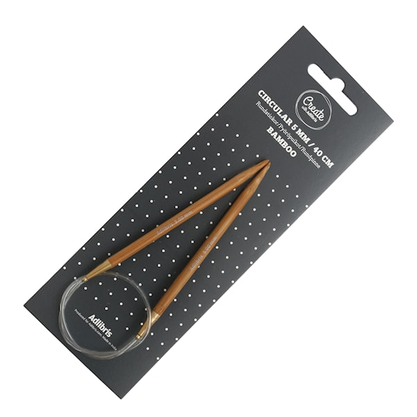 Rundstickor 5mm Bambu 40cm