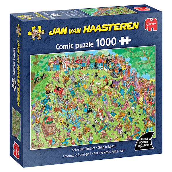 Jan van Haasteren - Seize the Cheese! Pussel 1000 bitar