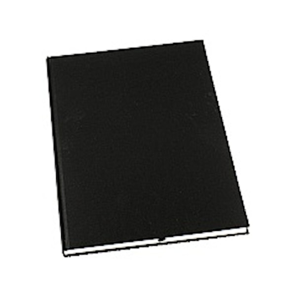 Muistikirja GRIEG Design A4 100 g sidottu viivaton musta