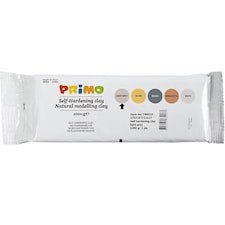 Itsekovettuva savi, 1000 g, vaaleanharmaa