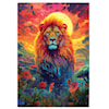 Pussel Majestic Lion Stare 500 bitar, Educa