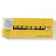 Akryylimaali Galeria 10x60 ml Sarja Winsor & Newton