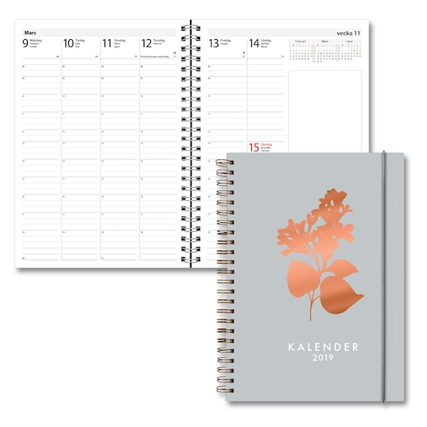 Kalender 2019 Burde Business, Raw