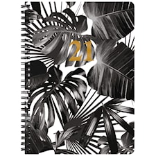 Almanacksförlaget Kalender 2021 A5 Black & Gold