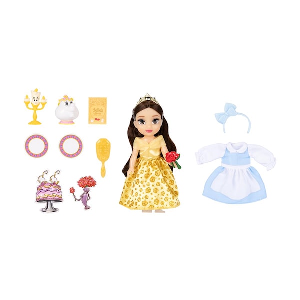 Belle Dukke med tilbehør 15 cm Disney Princess