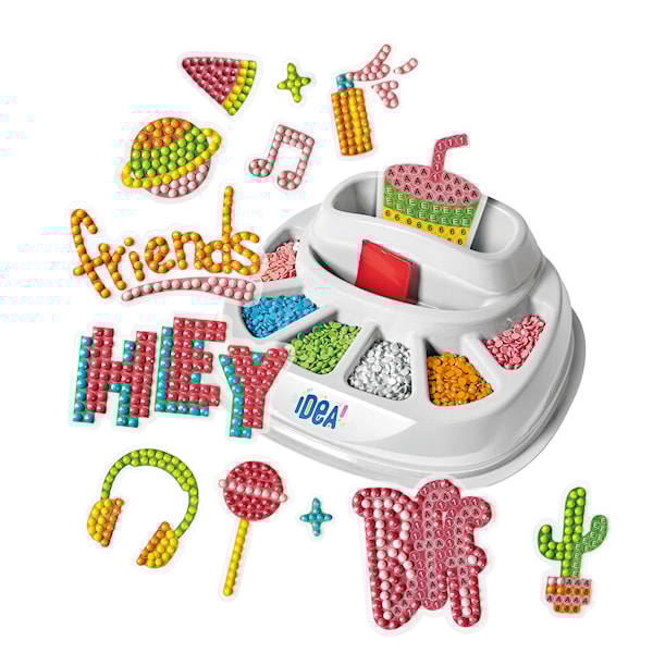 Diamantm&aring;lning Sparkly Creations Pop Style Clementoni Idea