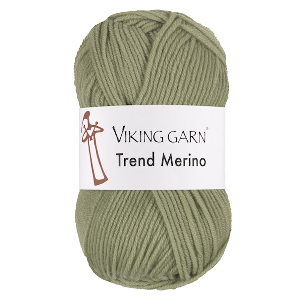 Trend Merino 50 g Lysgrønn 437 Viking Garn