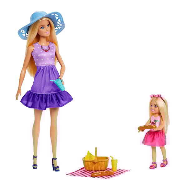 Barbie Malibu & Club Chelsea Dolls - Family & Friends