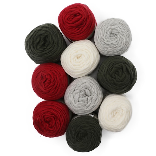 10-pack Felting Wool Garn 100 g Adlibris (shades of grey, savanna + 2 andra  färger)| Adlibris