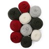 10 kpl pakkaus Felting Wool Lanka 100 g Adlibris