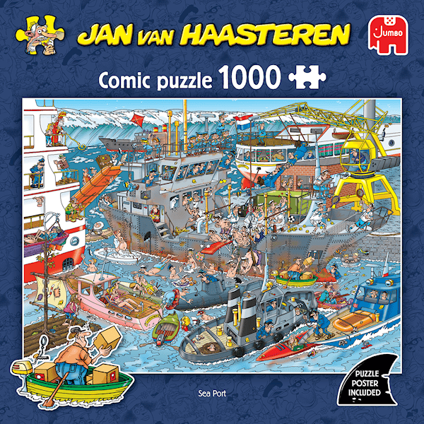 Jan van Haasteren Sea Port Pussel 1000 bitar