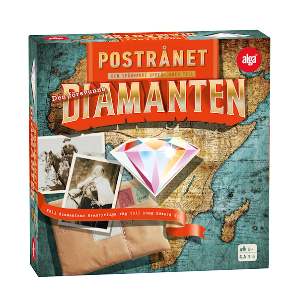 Den försvunna diamanten Postrånet, Alga (SE)