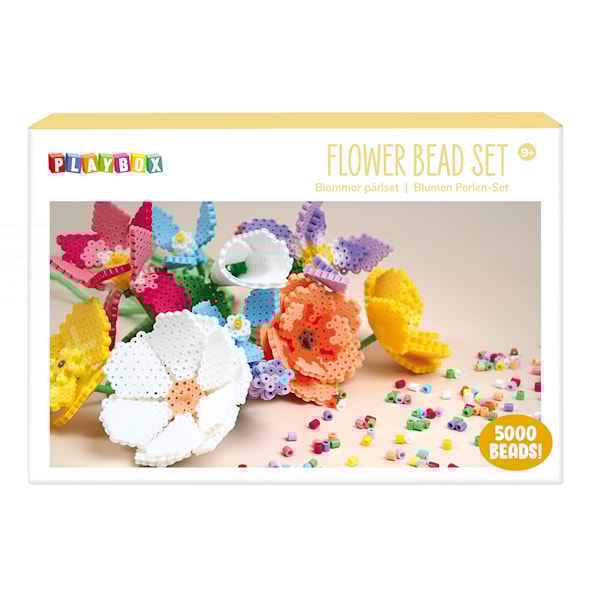 P&auml;rlset Blommor Playbox